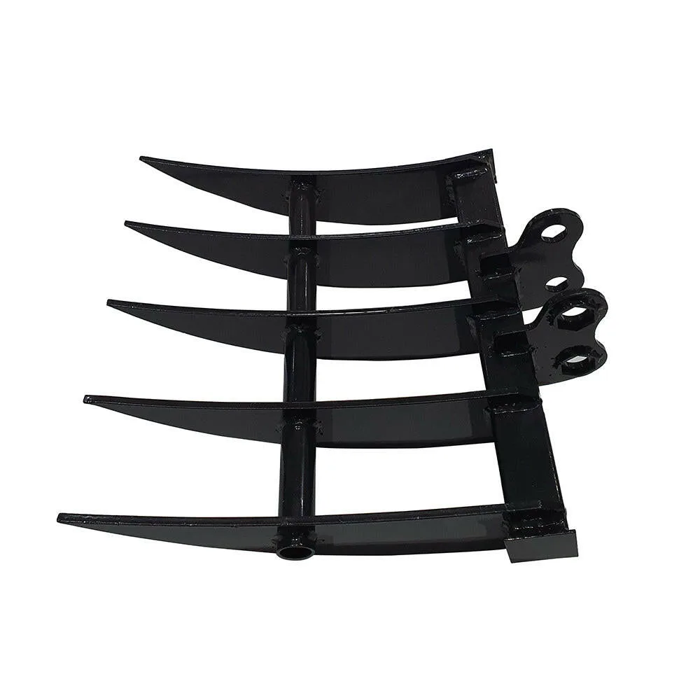 20" Rake for 1 ton mini excavator | AGT-12EX-PZ20
