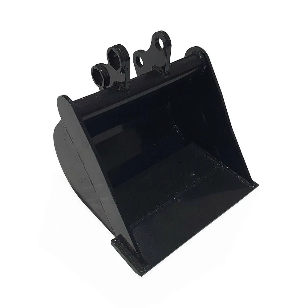 15" Toothless Bucket for 1 Ton Mini Excavator | 12EX-WD15B